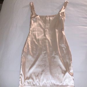 Champagne-Colored Mini Dress from Akira